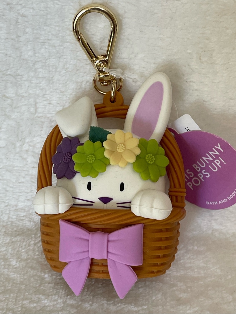 Bath & Body Works Easter Bunny Pops up Pocketbac Holder Kawaii Whimsical